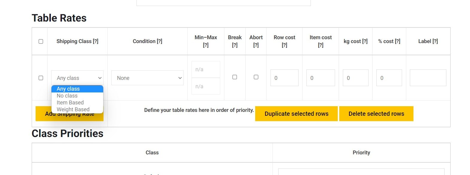 8_pick a shipping class