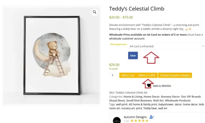 buyer of wholesale order pov on listing to click make offer