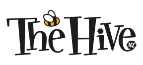 the hive nz marketplace shop small new zealand logo