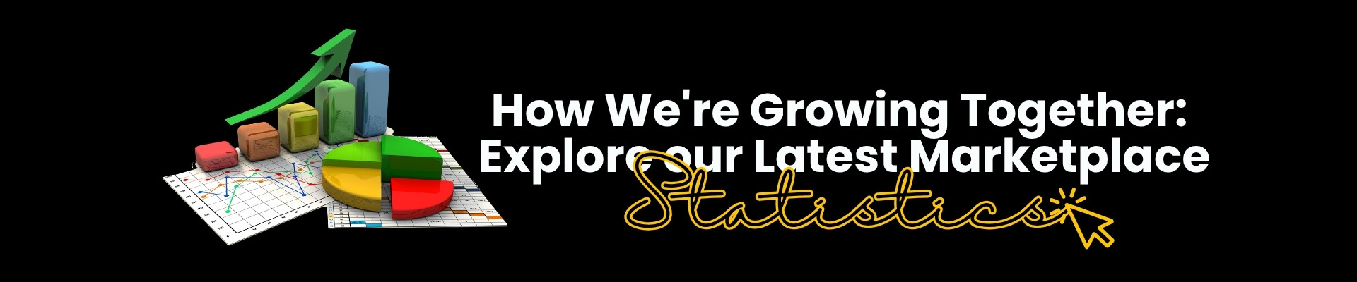 A full-width banner linking to the official 2024 and 2025 growth and performance statistics for The Hive NZ Marketplace.